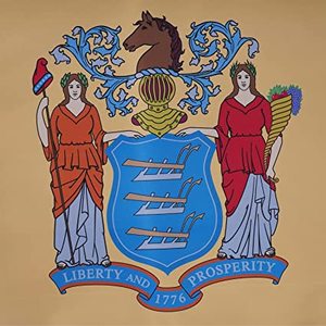 Drapeau de l'État du New Jersey USA TOP FLAGSINC, 3x5 pieds, double face, usage extérieur, couleurs vives, polyester 3 couches, 500g - Product Image 1