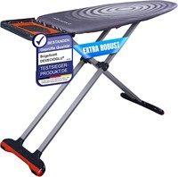 Planche à repasser pliable robuste, réglable en hauteur, portable, avec support pour fer à repasser, pour la maison, l'hôtel, la blanchisserie
