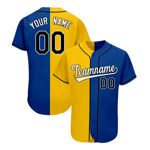 Jersey de béisbol de manga corta personalizable con número de nombre bordado ropa de calle informal para Hombres Mujeres Niños de talla grande cualquier color - Product Image 2