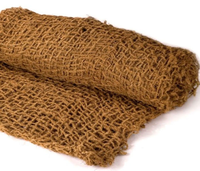 Coco géotextile fibre de coco maille Coco tapis rouleau écologique main torsadé fibre de coco bûches pente colline route érosion du sol Coir Geo