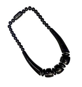 Collar de Cuentas de Resina de Alto Brillo para Mujer, con Logotipo Personalizado de la Mejor Calidad, Hecho a Mano, Estilo Vintage, con Cadena de Cuerda JAVED - Product Image 1