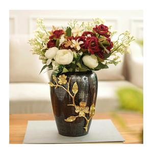 Support de fleurs en laiton de style moderne fait à la main pour la décoration de mariage intérieure et extérieure Vase côtier pour la décoration de la maison avec fonction d'affichage - Product Image 4