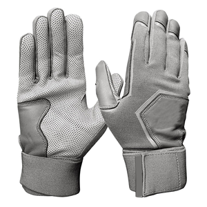 Guantes de bateo de béisbol de alta calidad de cuero genuino, superventas, antideslizantes, para jóvenes y adultos, Unisex, ligeros, de béisbol - Product Image 1