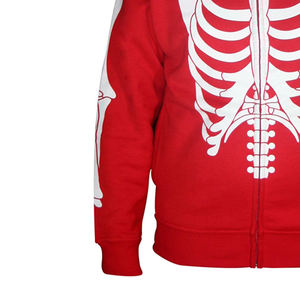 Sudadera con capucha de Material transpirable para hombre, ropa informal de alta calidad con cremallera completa, talla grande para adulto, 100% - Product Image 4