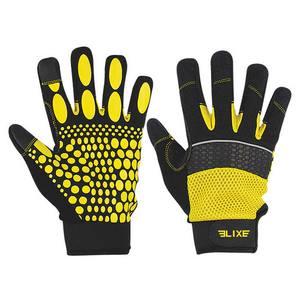 Gants de travail en cuir mécanique haute résistance aux impacts et aux coupures, gants de sport imperméables en TPR pour le travail dans les champs pétrolifères, le gaz et les mines - Product Image 3