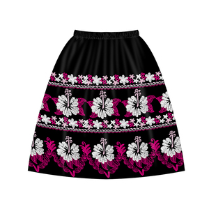 Automne nouveau Style broderie jupe taille haute robe de soirée haute qualité coton brodé jupes femmes en gros de haute qualité - Product Image 3
