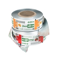 Film d'emballage alimentaire en aluminium souple imprimé sur mesure, résistant à l'humidité, film plastique laminé pour sachets de snacks, rouleau de film