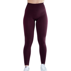 Fitness Girl Scrunch <b>Tights</b> High Quality Mid Workout Leggings Women Seamless Tummy Control Gym Sport Active Yoga Pants Custom - Product Image 4