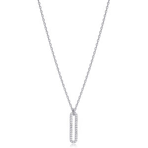 สร้อยคอประดับหินเพทายรูปทรงเรขาคณิตขนาดเล็กเครื่องประดับเงินสเตอร์ลิงแบบตุรกีขายส่ง925 - Product Image 5