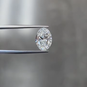 Aniva OC011 Diamante Suelto Grande de 3.00CT, Ovalado, Certificado IGI, F VVS2, Cultivado en Laboratorio, HPHT CVD, para Joyería - Product Image 6