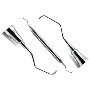 Curetas dentales con mango octogonal Pro para cirugía oral con elevador peritoneal Molt Instruments Healthcare Supply - Product Image 2