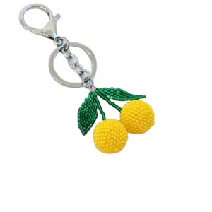 Custom Ladybirds Beaded Embroidery Keychain Luxury Classic Style <b>Bag</b> <b>Charm</b> for Everyday Use Mother's Day Gift - Product Image 4