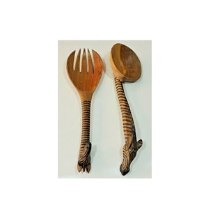 Top Couverts Réutilisables Couverts En Bois Cuillère Fourchette Ensemble Couverts En Bois De Mangue Désert Occidental Hôtel Restaurant De Mariage Pas Cher Prix - Product Image 4