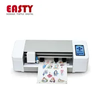 Plotter de Corte de Vinilo Easty Captain X, Ancho de Corte de 300 mm, Interfaz LCD, Motor Paso a Paso, 16 GB de Caché, Equipo de Oficina