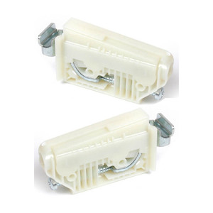 แผ่นรองกันกระแทกแบบปรับได้ สีขาว ขวา/ซ้าย (2 ชิ้น) - Product Image 1