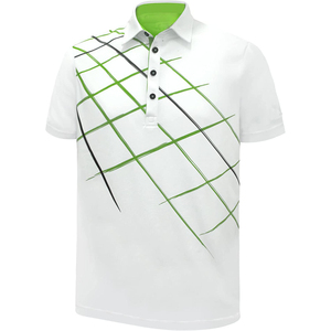 Polos fabriqués au Pakistan polos vierges de couleur bleue pour les chemises de pratique de golf classiques pour hommes à vendre - Product Image 5