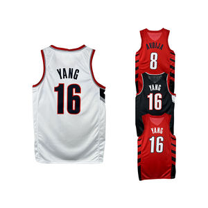 Ensemble de maillots de basket-ball de haute qualité, shorts respirants à séchage rapide, vente en gros - Product Image 4