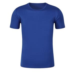 Promoción al por mayor Camiseta de manga corta para hombre Calidad de exportación Cuello redondo Secado rápido Oversize 100% Camiseta de poliéster - Product Image 3