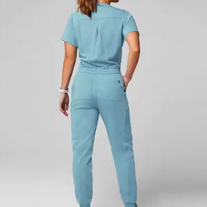 Conjuntos de Uniformes Médicos Quirúrgicos Unisex Elegantes para Enfermeras, Uniformes de Hospital al por Mayor, Uniformes de Verano para Hospital Unisex - Product Image 4
