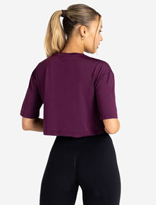 Camiseta Deportiva Corta para Mujer, Personalizada al por Mayor, de Alta Calidad, con Logotipo Personalizado, de Secado Rápido, de Algodón, al por Mayor para Mujer - Product Image 2