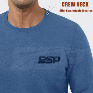 OEM Service Hiver Casual Hommes Sherpa Polaire Sweatshirts Couleur Personnalisée Logo Haute Qualité - Product Image 5