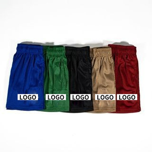 Sublimation personnalisée Short d'été pour femme 95% Polyester Jogger Gym Workout Nom Numéro Logo High Street Style Short en maille pour homme - Product Image 3