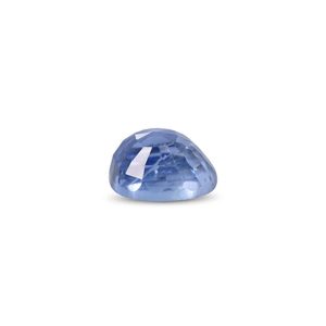 Zafiro Azul - 3.24 Quilates, Gema Natural Facetada, Corte Oval Calibrado de 8 mm de Altura, Efectos Ópticos Especiales, Color Azul Real - Product Image 2