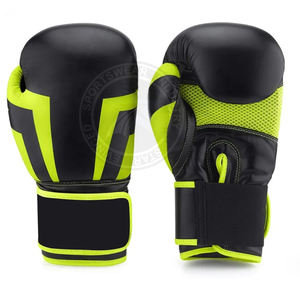Guantes de Boxeo Tailandés de PVC de Alta Calidad con Logotipo Personalizado, Protección UV, Correa de Muñeca Ajustable, Cómodos para Kickboxing Profesional - Product Image 6