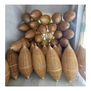 Lámpara colgante de bambú hecha a mano para decoración del hogar y para colgar en la pared a precio mayorista - Product Image 3