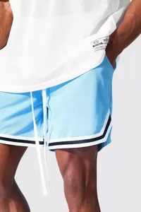 Pantalones Cortos Deportivos Casuales para Hombre, Personalizados al por Mayor, con Logotipo Frontal, Tela de Lana, Secado Rápido, Transpirables e Impermeables - Product Image 4