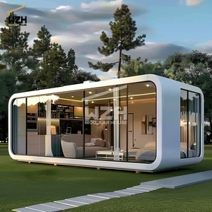 Casas Contenedor 3 Habitaciones Mini Home Pods Maisons Conteneur 20 pieds <span class=keywords><strong>Maison</strong></span> 20x40 Préfabricadas 2 chambres préfabriquées - Product Image 1