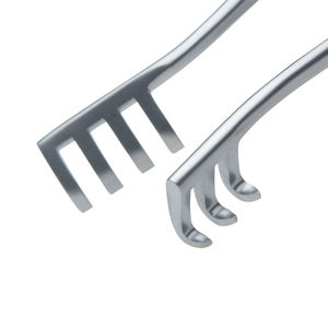 Rétracteur à retenue automatique ouest 3x4 dents tranchantes Instrument de chirurgie générale en acier inoxydable écarteur à retenue automatique ouest - Product Image 2