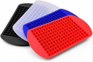 Mini bac carré durable 160 petits contenants de rangement en silicone, démoulage facile, glace pilée, congélateur, four à micro-ondes - Product Image 2