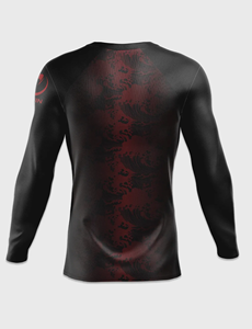 2025 nuevo diseño de ropa deportiva para hombres adultos Rash Guard BJJ compresión manga larga Top Bright Way International MMA uso - Product Image 4