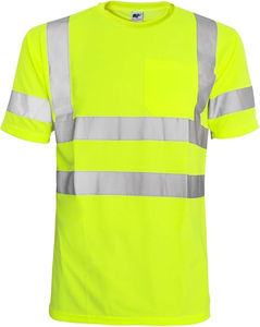 100% Polyester Hi <b>Vis</b> <b>T</b>-<b>shirts</b> Reflective Safety Workwear Construction <b>Shirts</b> Hi Visibility Work Clothing Hi <b>Vis</b> <b>T</b>-<b>shirts</b> - Product Image 6