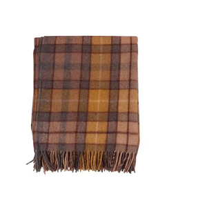 El mejor precio, manta natural Buchanan, textil para el hogar, hilo tejido teñido, manta multicolor de algodón - Product Image 1