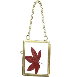Mini cadre photo décoratif en verre, fabriqué en laiton de haute qualité, verre fait main, matériaux premium, léger, écologique, pour la maison - Product Image 1