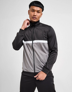 OEM Color Block <b>Body</b> Slimming Weight Loss Sauna <b>Suit</b> for Men Gym Wear Custom Logo Windbreaker Tracksuits Lightweight by Ako - Product Image 2