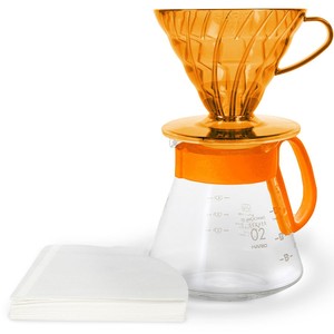 ที่กรองกาแฟแก้ว HARIO สีส้ม ขนาด 02 - Product Image 1