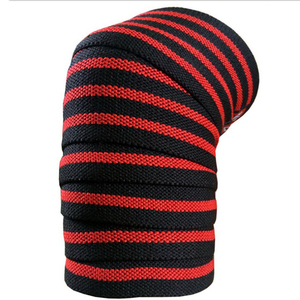 Enveloppes de genou d'entraînement de gymnastique personnalisables équipement de protection d'haltérophilie en néoprène avec logo réglable pour le fitness - Product Image 6