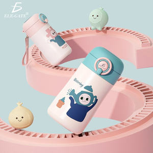 Borraccia per Bambini da 500ml per Attività all'Aperto con Cannuccia in Acciaio Inox per Purificazione dell'Acqua - Product Image 5