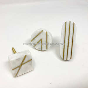 Tiradores de perilla de mármol antiguo, armarios de muebles simples y estándar para uso en cocina y dormitorio a la venta - Product Image 3