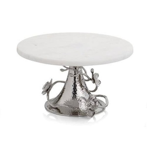 Navidad boda fiesta celebración redondeado pastel plato soporte brillante acabado decorativo Metal pastel soporte - Product Image 5