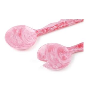 Meilleurs outils de salade en résine faits à la main exclusifs en ligne en Inde Formes personnalisées avec miroir polonais Serveur à salade en résine parfaite - Product Image 2