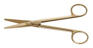 Premium Quality 115 mm Straight & Curved <b>Gum</b> Scissors Stainless Steel Manual Power Basis Instrument For Surgical Use - Product Image 4