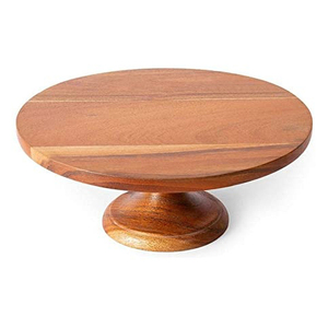 Elegant Solid Wood Natural Dessert Cake Stand for Home Tabletop Display Restaurant and Party Presentations <b>Bakeware</b> Tool - Product Image 4