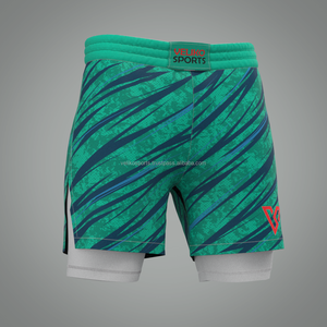 2024 Men's <b>Mid</b> Waist Gym Shorts Breathable 2-in-1 <b>Layer</b> Sport Track Workout Zipper Fly Closure Casual Hot Shorts XS Size Canvas - Product Image 2