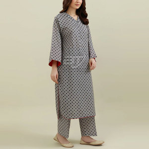 Shalwar Kameez Tradicional Pakistaní para Mujer, Cómodo, de Algodón Suave, Múltiples Colores, Diseño Personalizado - Product Image 6