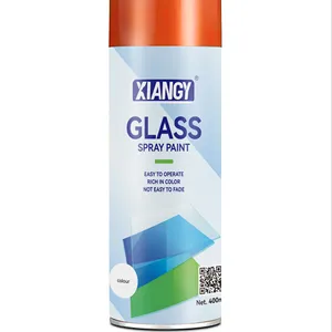 高品质批发磨砂玻璃镜面效果涂料玻璃气溶胶丙烯酸涂鸦喷漆