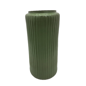 Vaisselle à l'aspect étonnant Vase à fleurs décoratif en fer pour la décoration de la maison et du mariage Vase en métal de couleur orange fait à la main en vrac - Product Image 6